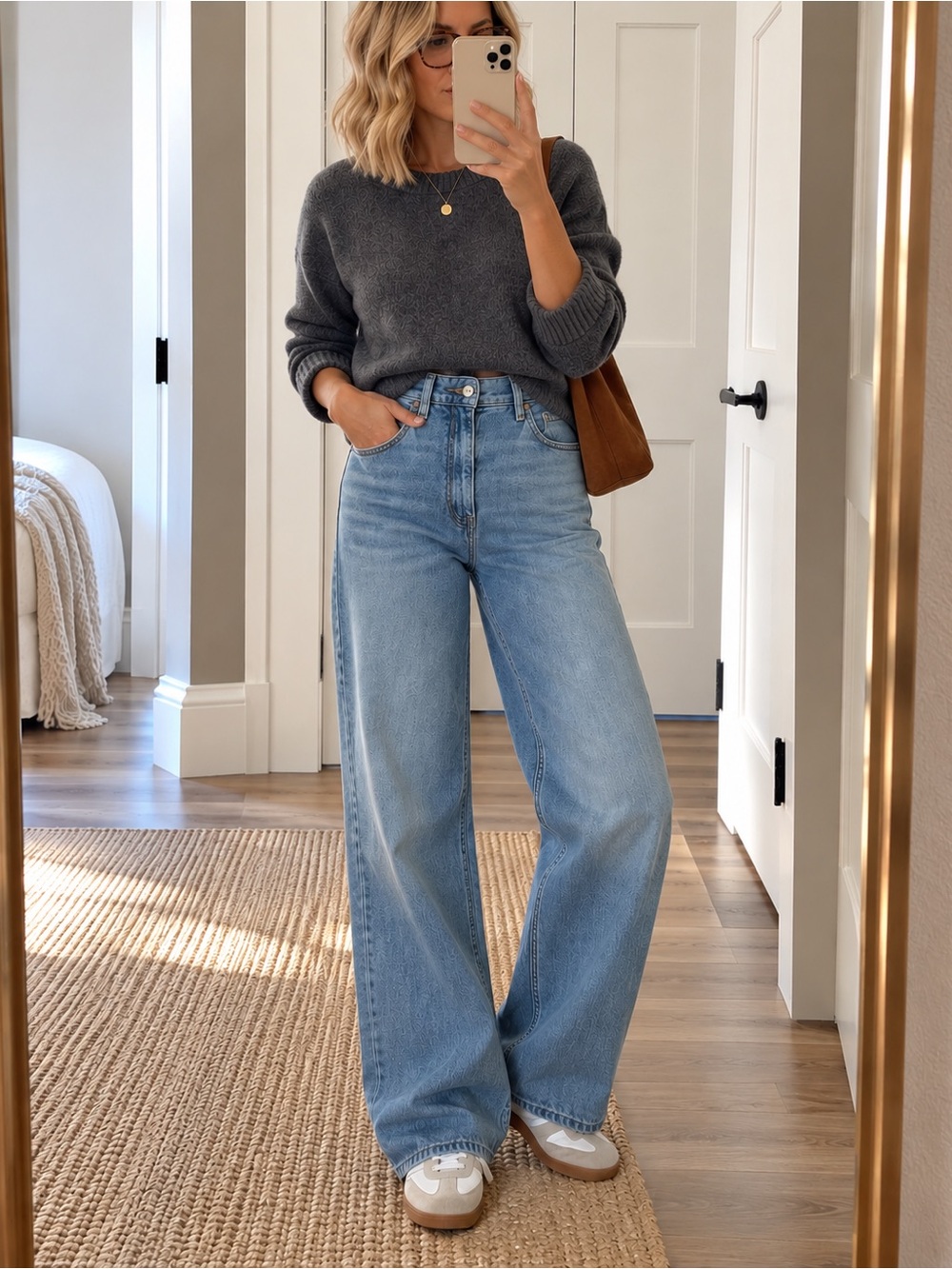 Levi’s Premium High Loose Relaxed Wide Leg Jeans W29 Loosey Goosey Light Wash